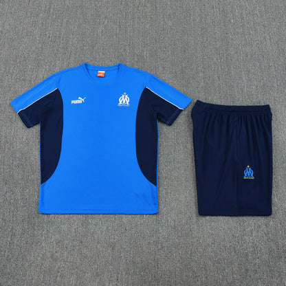 CAMISETA Y PANTALÓN CORTO ENTRENAMIENTO OLYMPIQUE DE MARSEILLE 25/26