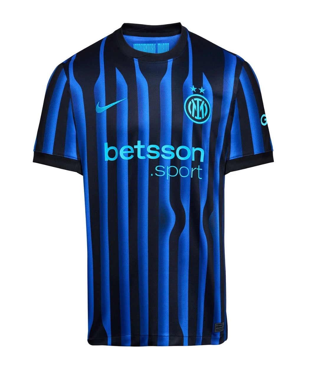 CAMISETA Y PANTALON CORTO PARA NIÑO INTER HOME 25-26