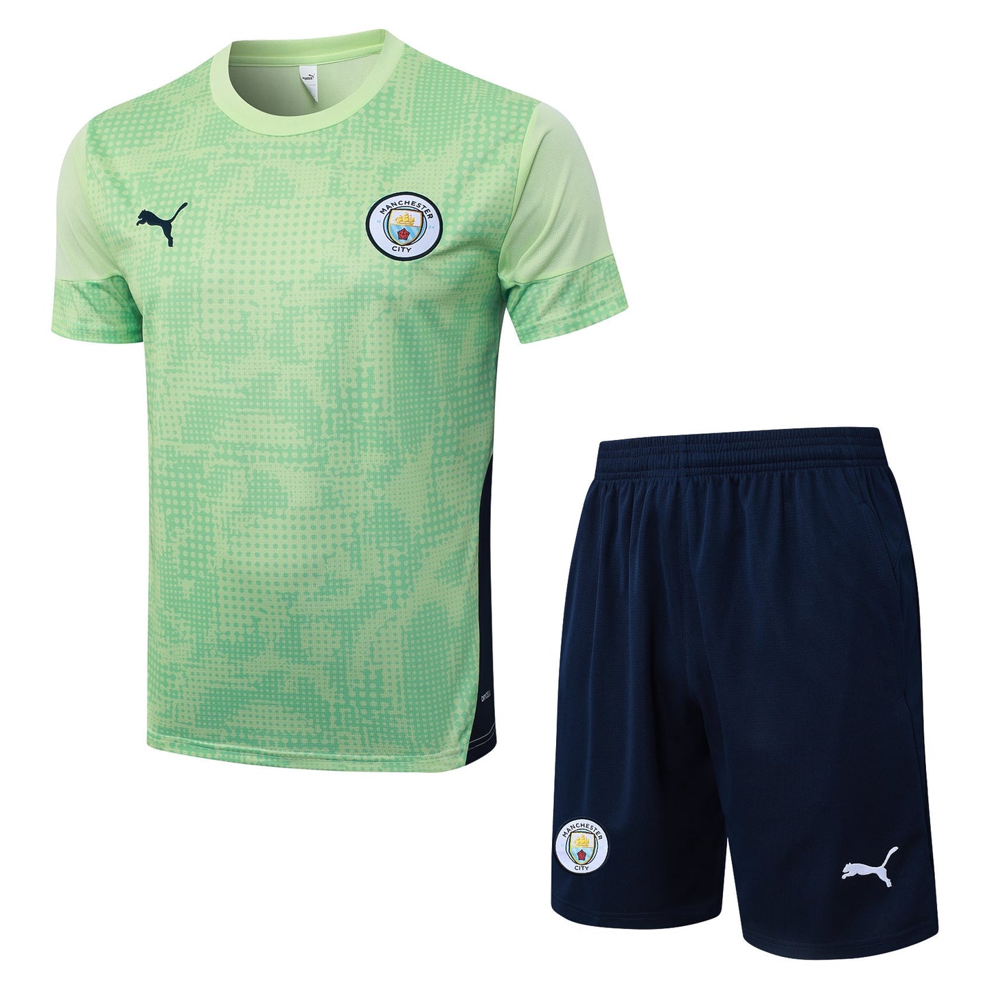 CAMISA E PANTALONES CORTOS PARA NIÑOS MANCHESTER CITY 25/26