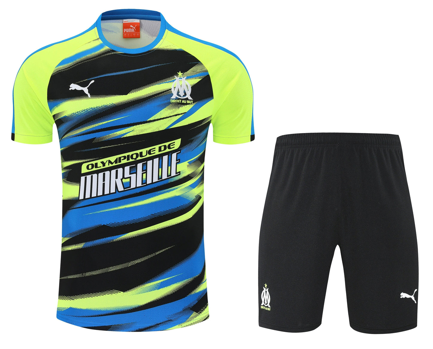 CAMISETA Y PANTALÓN CORTO ENTRENAMIENTO OLYMPIQUE DE MARSEILLE 25/26