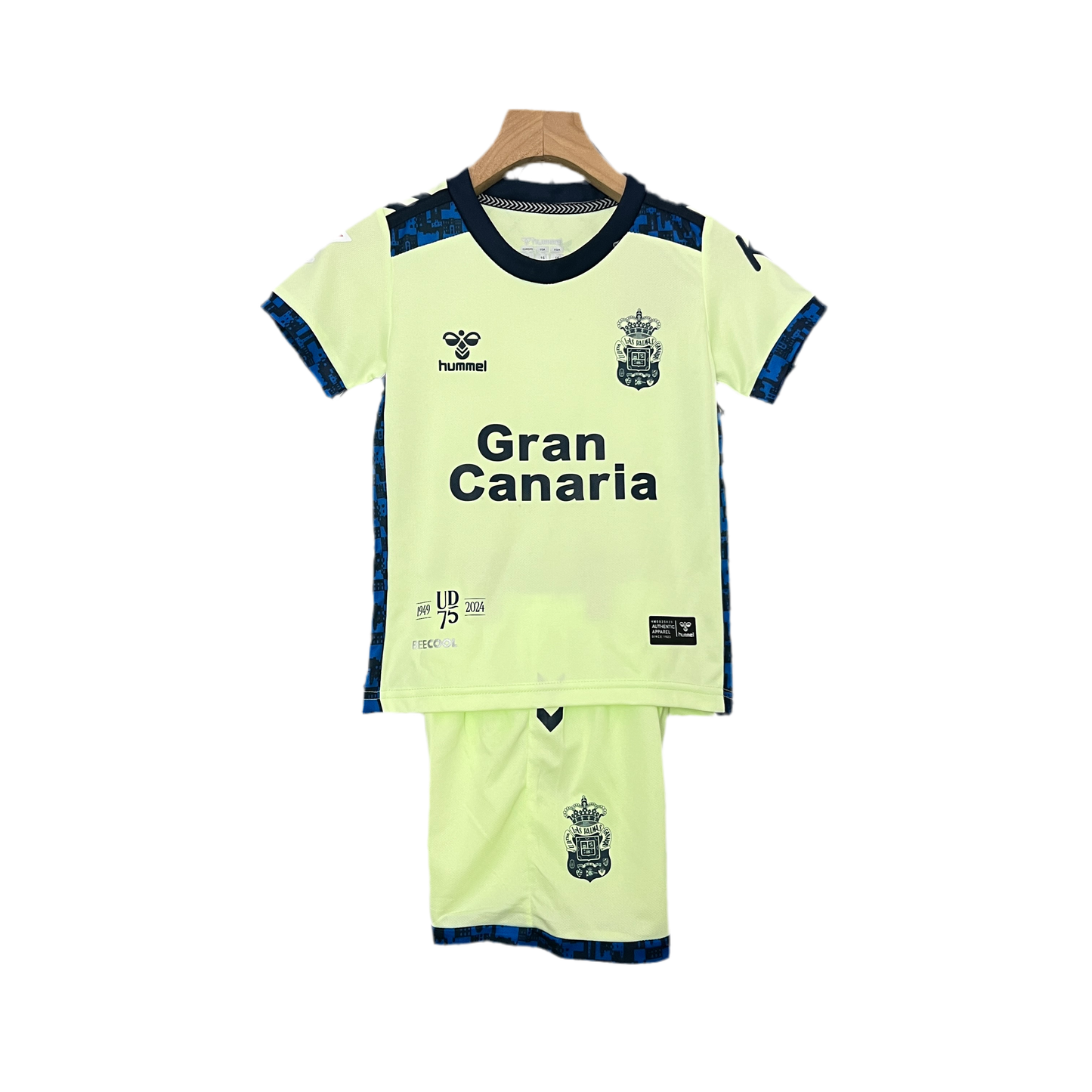 CAMISA E PANTALON CORTO NIÑO UD LAS PALMAS THIRD 24/25
