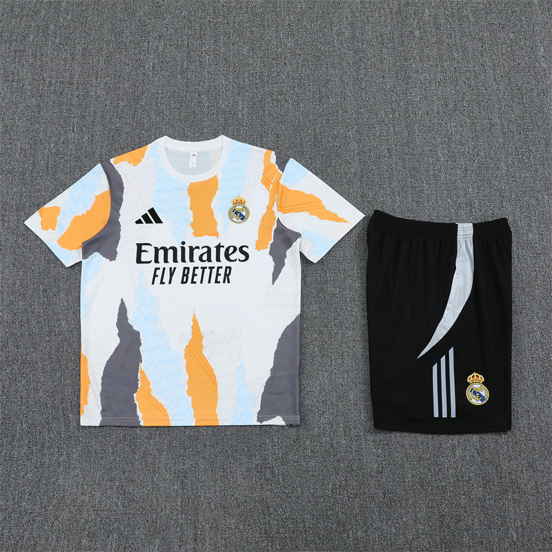 CAMISETA Y PANTALONES CORTOS NIÑOS REAL MADRID 24/25