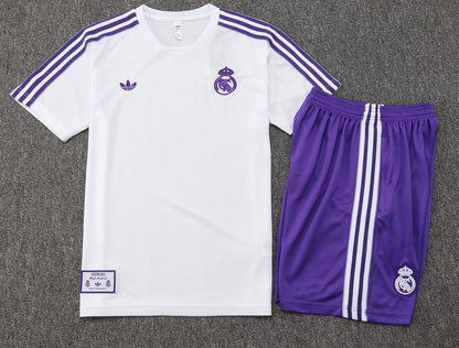 CAMISETA Y PANTALÓN CORTO ENTRENAMIENTO REAL MADRID 25/26