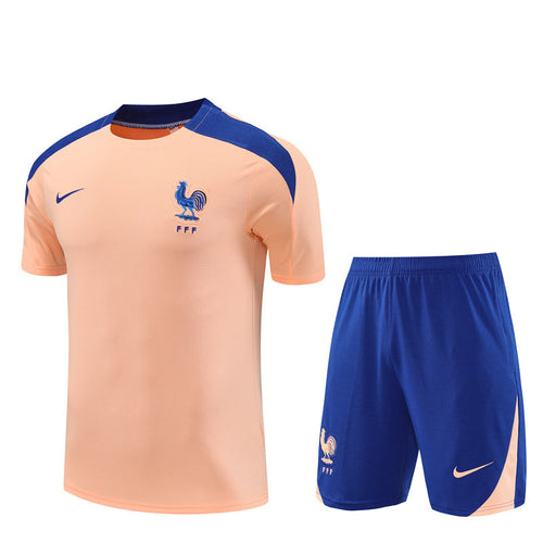 CAMISETA Y PANTALÓN CORTO DE ENTRENAMIENTO FRANCIA NIÑO 25/26
