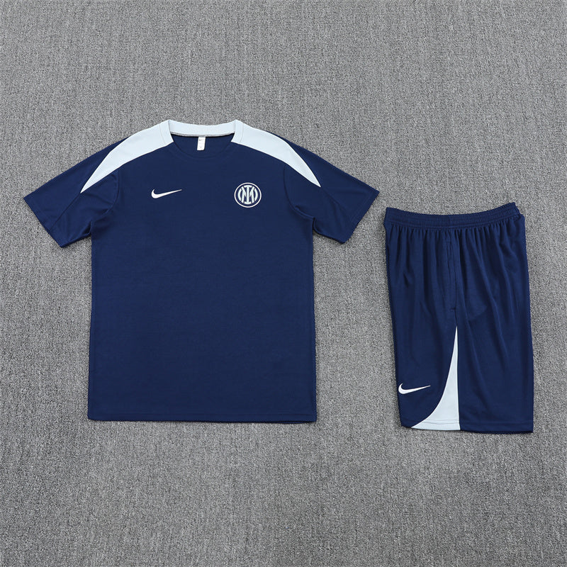 CAMISETA Y PANTALÓN CORTO ENTRENAMIENTO INTER NINO 25/26