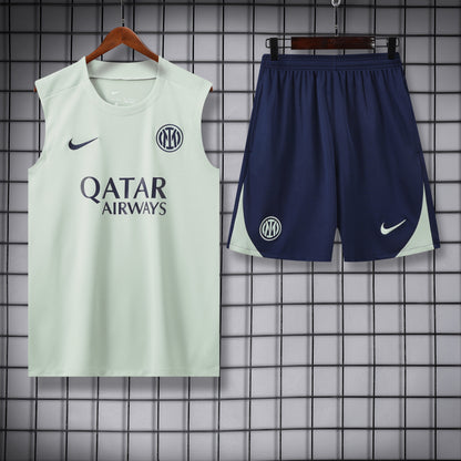 CAMISETA Y PANTALÓN CORTO ENTRENAMIENTO INTER 25/26