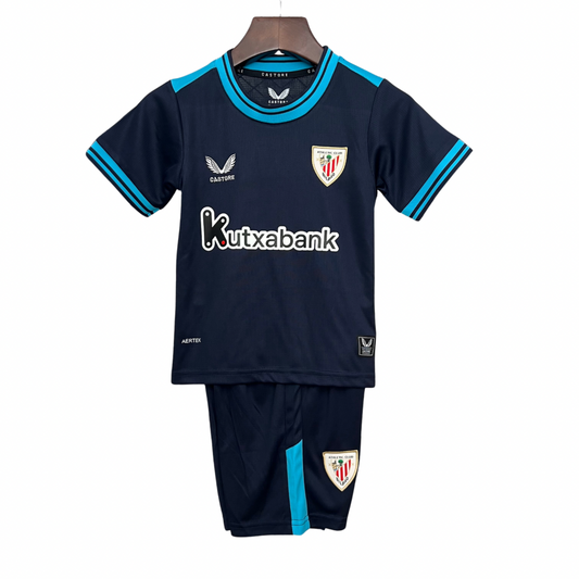 CAMISETAS Y PANTALONES CORTOS NIÑOS ATHLETIC BILBAO AWAY 25/26