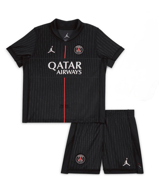 CAMISA E PANTALONES CORTOS PARA NIÑOS PSG JORDAN FOURTH 24/25