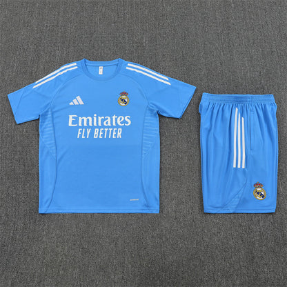 CAMISETA Y PANTALÓN CORTO ENTRENAMIENTO REAL MADRID 25/26