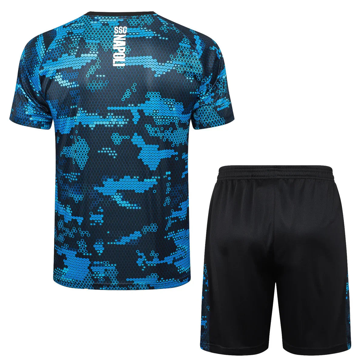 CAMISETA Y PANTALON CORTO PARA NIÑO NAPOLI 24/25