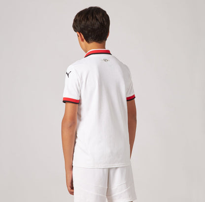 CAMISETA Y PANTALON CORTO PARA NIÑO AC MILAN AWAY 24/25