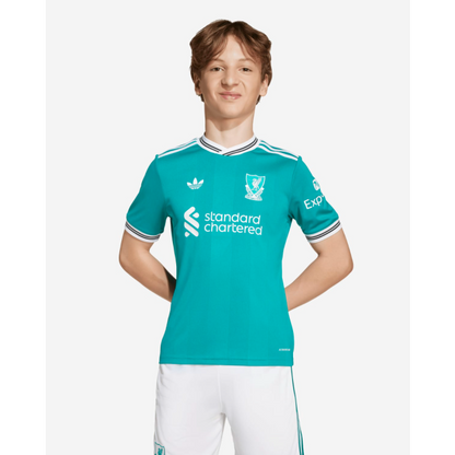 CAMISETA Y PANTALONES CORTOS PARA NIÑOS LIVERPOOL THIRD 25/26