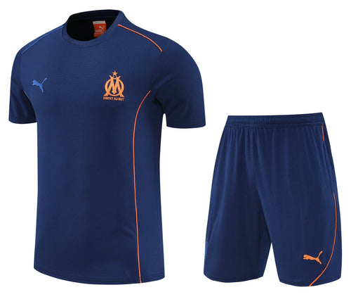 CAMISETA Y PANTALÓN CORTO ENTRENAMIENTO OLYMPIQUE DE MARSEILLE 25/26