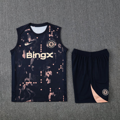 CAMISETA Y PANTALÓN CORTO ENTRENAMIENTO CHELSEA 25/26