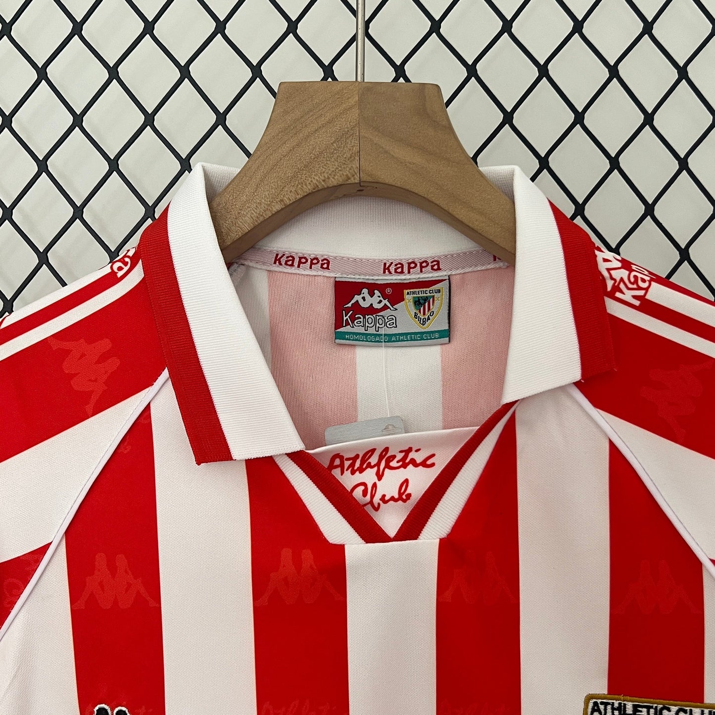 CAMISA E PANTALON CORTO NIÑO ATHLETIC BILBAO HOME RETRO 95/97