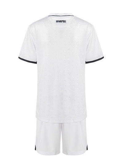 CAMISETA Y PANTALON CORTO PARA NIÑO NAPOLI AWAY 24/25