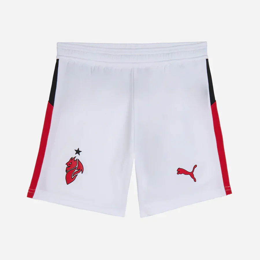 CAMISETA Y PANTALON CORTO PARA NIÑO AC MILAN AWAY 25/26 - CON MEDIAS