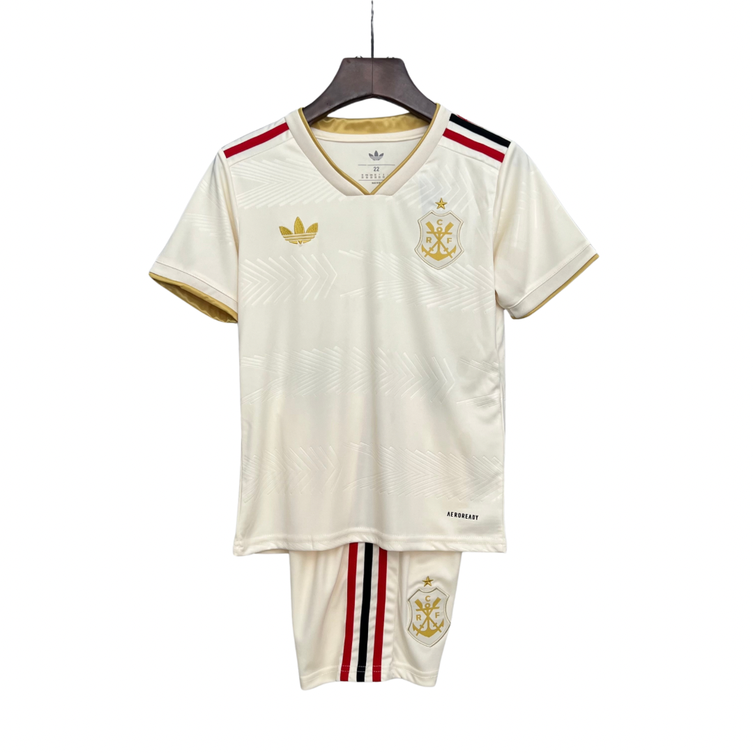 CAMISETA Y PANTALÓN CORTO NIÑO FLAMENGO THIRD 25/26