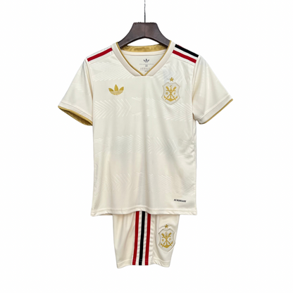 CAMISETA Y PANTALÓN CORTO NIÑO FLAMENGO THIRD 25/26