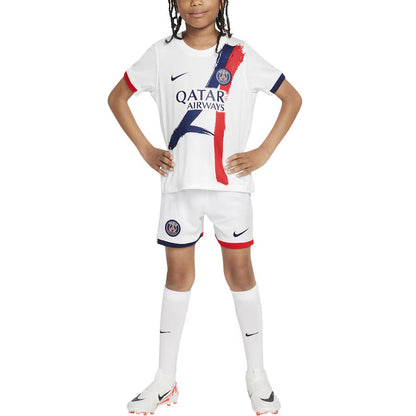 CAMISA E PANTALONES CORTOS PARA NIÑOS PSG AWAY 24/25 - CON MEDIAS