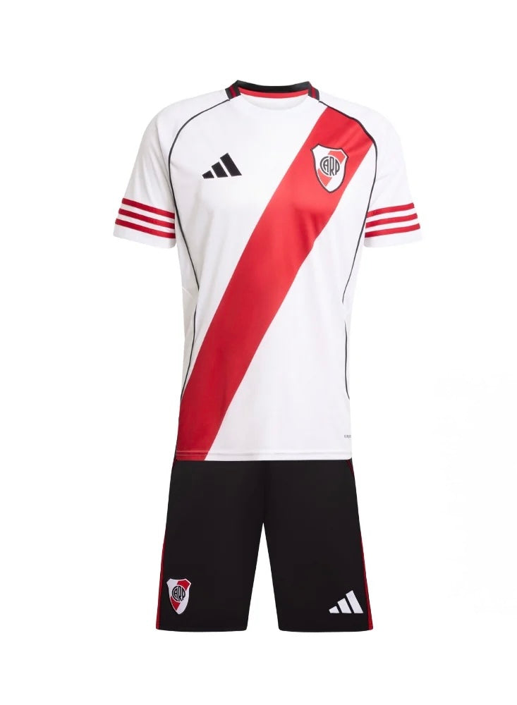 CAMISETA Y PANTALON CORTO PARA NIÑO RIVER PLATE HOME 25/26