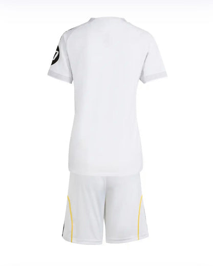 CAMISETA Y PANTALONES CORTOS NIÑOS REAL MADRID HOME 25/26