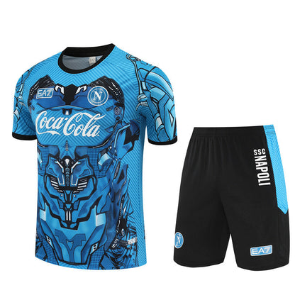 CAMISETA Y PANTALÓN CORTO ENTRENAMIENTO SSC NAPOLI 25/26