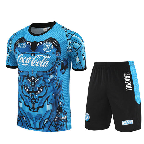 CAMISETA Y PANTALON CORTO PARA NIÑO NAPOLI 25/26