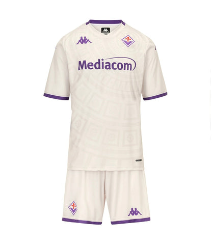 CAMISETA Y PANTALON CORTO PARA NIÑO FIORENTINA AWAY 25/26