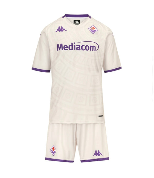 CAMISETA Y PANTALON CORTO PARA NIÑO FIORENTINA AWAY 25/26