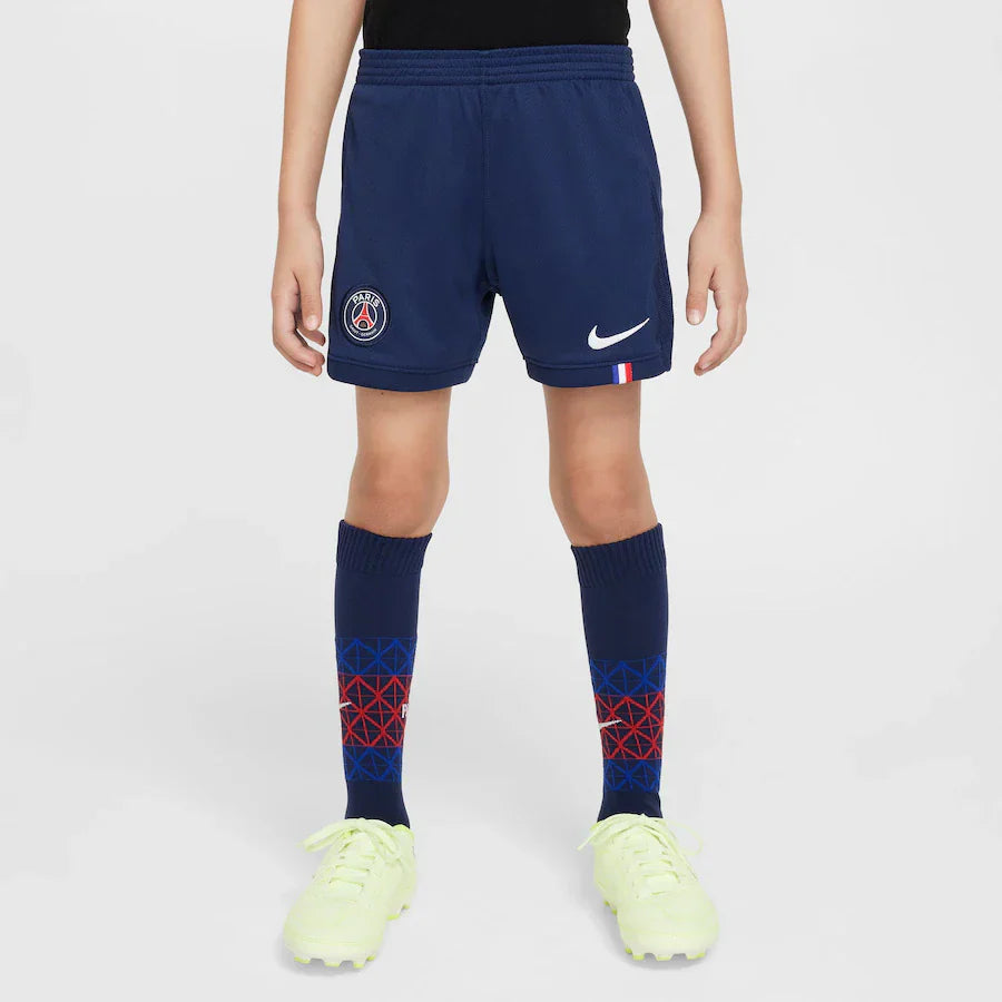 CAMISA E PANTALONES CORTOS PARA NIÑOS PSG HOME 25/26