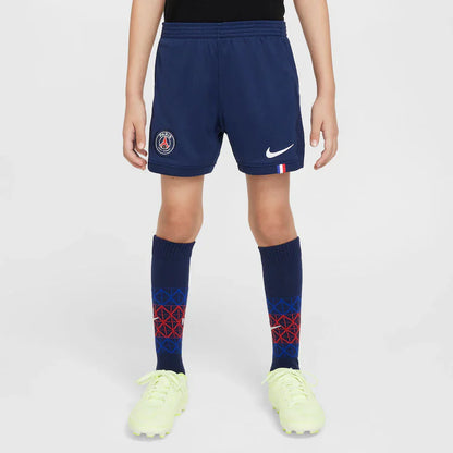 CAMISA E PANTALONES CORTOS PARA NIÑOS PSG HOME 25/26