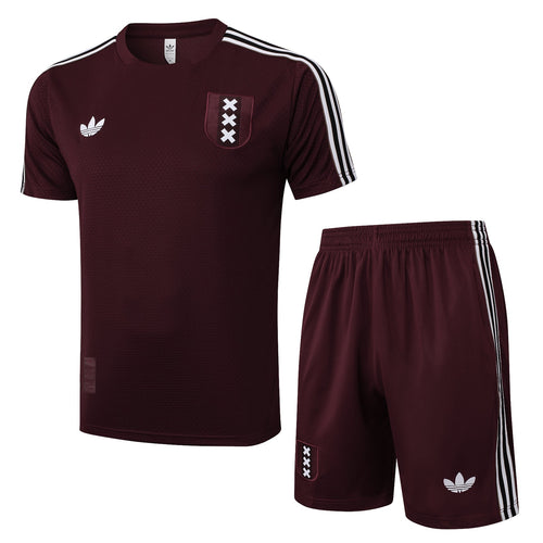 CAMISETA Y PANTALÓN CORTO ENTRENAMIENTO AJAX 25/26