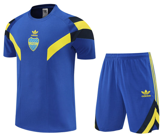 CAMISETA Y PANTALÓN CORTO ENTRENAMIENTO BOCA JUNIORS 25/26