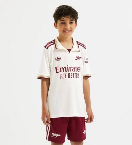 CAMISA Y PANTALONES CORTOS PARA NIÑOS ARSENAL THIRD 25/26