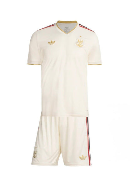 CAMISETA Y PANTALÓN CORTO NIÑO FLAMENGO THIRD 25/26