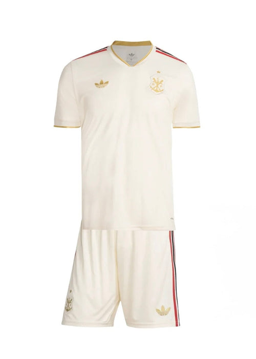 CAMISETA Y PANTALÓN CORTO NIÑO FLAMENGO THIRD 25/26
