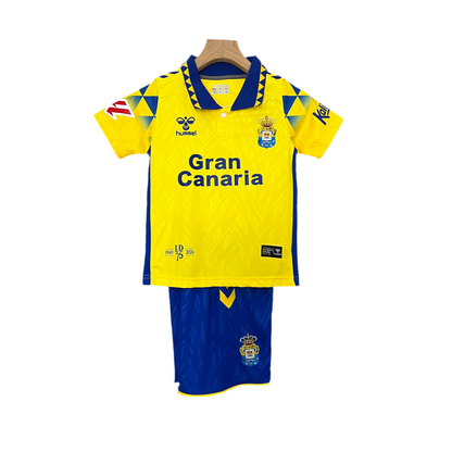 CAMISA E PANTALON CORTO NIÑO UD LAS PALMAS HOME 24/25
