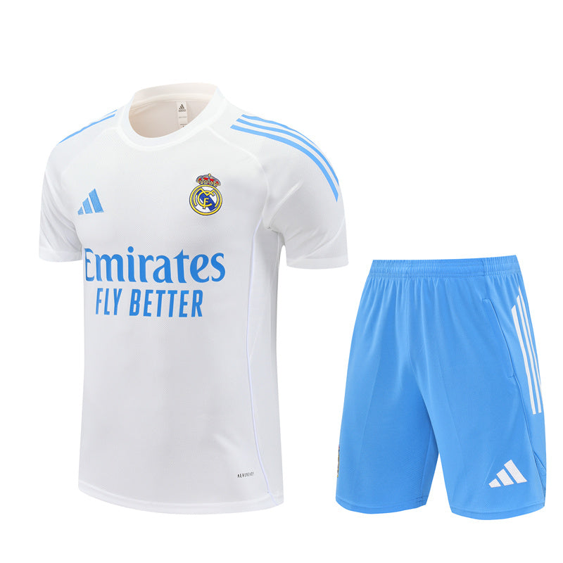 CAMISETA Y PANTALÓN CORTO ENTRENAMIENTO REAL MADRID 25/26