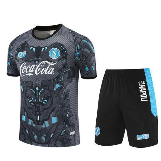 CAMISETA Y PANTALÓN CORTO ENTRENAMIENTO SSC NAPOLI 25/26