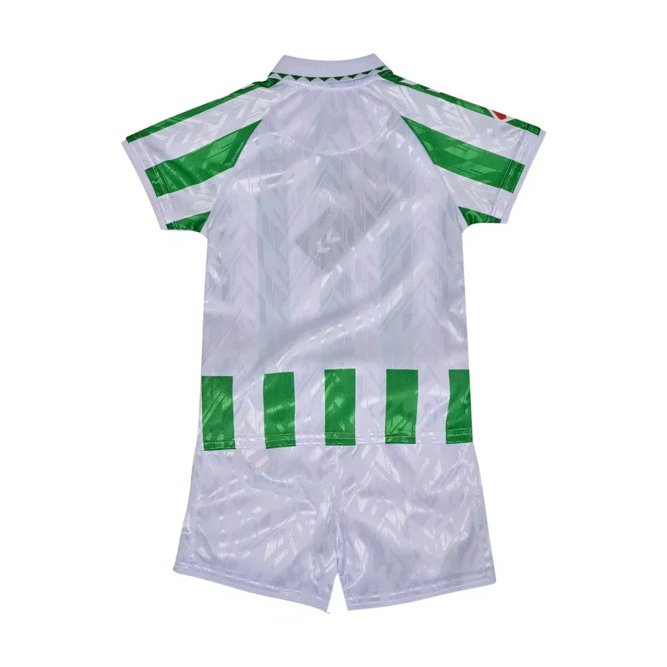 CAMISETA Y PANTALÓN CORTO NIÑO REAL BETIS HOME 24/25