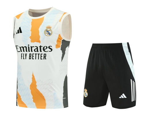 CAMISETA Y PANTALÓN CORTO ENTRENAMIENTO REAL MADRID 25/26