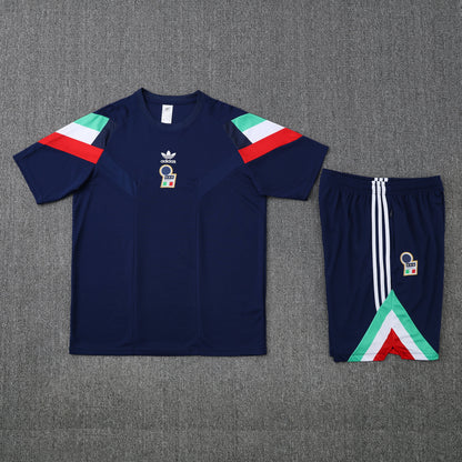 CAMISETA Y PANTALÓN CORTO DE ENTRENAMIENTO ITALIA 25/26