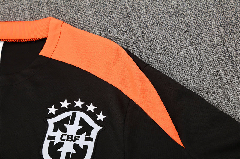 CAMISA E PANTALONES CORTOS PARA NIÑO BRASIL 25/26