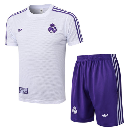 CAMISETA Y PANTALÓN CORTO ENTRENAMIENTO REAL MADRID 25/26