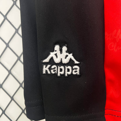 CAMISA E PANTALON CORTO NIÑO ATHLETIC BILBAO HOME RETRO 95/97