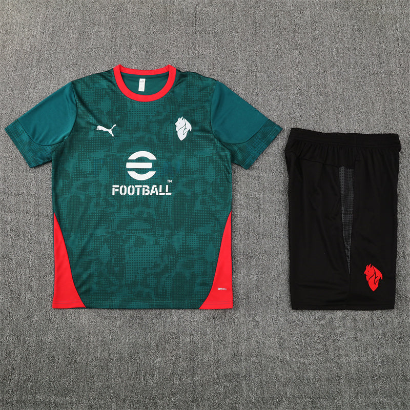CAMISETA Y PANTALÓN CORTO ENTRENAMIENTO AC MILAN 25/26
