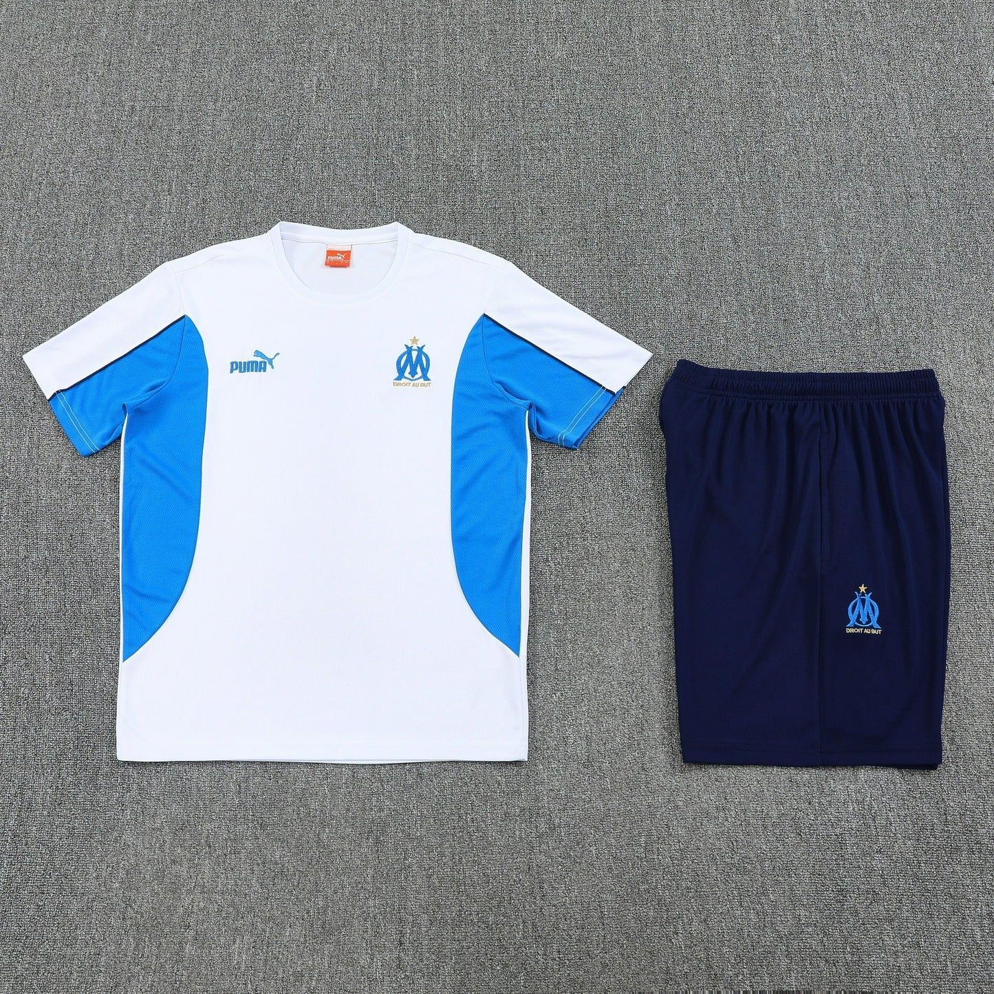 CAMISETA Y PANTALÓN CORTO ENTRENAMIENTO OLYMPIQUE DE MARSEILLE 25/26