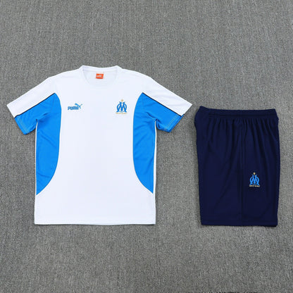 CAMISETA Y PANTALÓN CORTO ENTRENAMIENTO OLYMPIQUE DE MARSEILLE 25/26