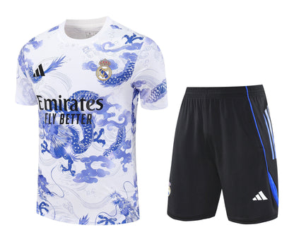 CAMISETA Y PANTALÓN CORTO ENTRENAMIENTO REAL MADRID 25/26